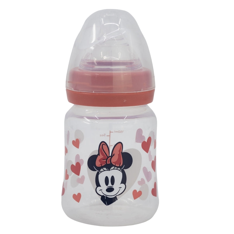 Minnie Mouse Heart Full Babyfles 150 ml – Lief Drinken voor je Baby!