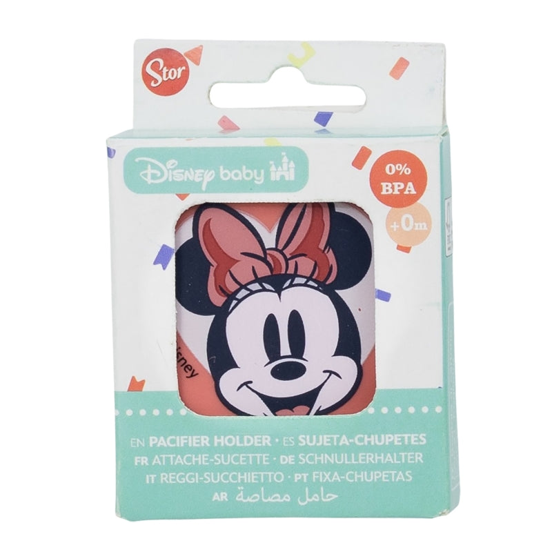 Minnie Mouse Heart Full Fopspeenhouder – Nooit Meer je Fopspeen Kwijt!
