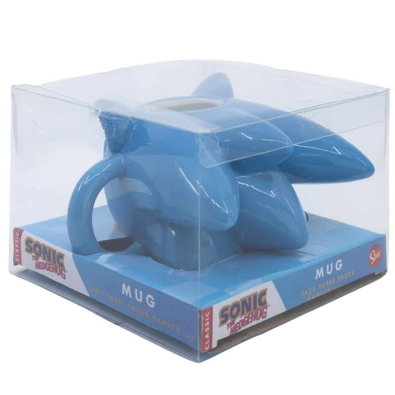 CERAMIC 3D MUG 13 OZ IN GIFT BOX SONIC HEAD