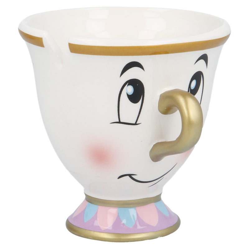 CERAMIC 3D MUG 6 OZ IN GIFT BOX BEAUTY AND THE BEAST CHIP