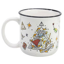 CERAMIC BREAKFAST MUG 14 OZ IN GIFT BOX HARRY POTTER MAGIC SYMBOLS