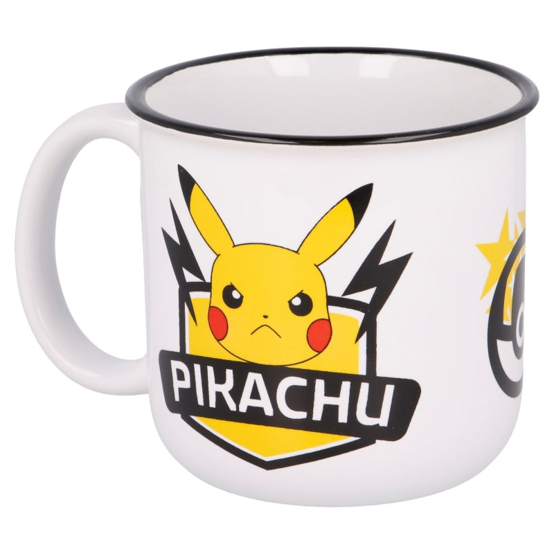 CERAMIC BREAKFAST MUG 14 OZ IN GIFT BOX POKEMON PIKACHU