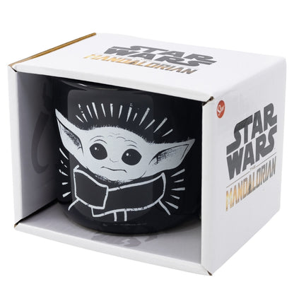 CERAMIC BREAKFAST MUG 14 OZ IN GIFT BOX THE CHILD MANDALORIAN