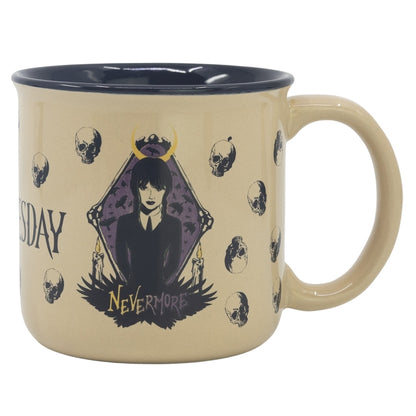 CERAMIC BREAKFAST MUG 14 OZ IN GIFT BOX WEDNESDAY