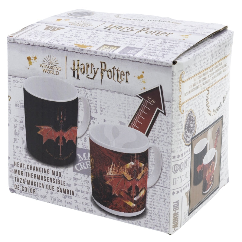 CERAMIC CHANGING COLOR MUG 11 OZ IN GIFT BOX HARRY POTTER INLC