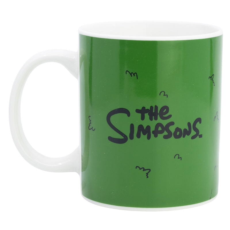CERAMIC CHANGING COLOR MUG 11 OZ IN GIFT BOX SIMPSONS HOMER