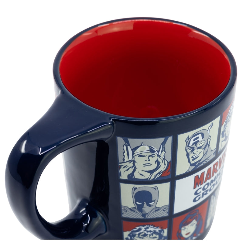 CERAMIC DROP SAFE MUG 10 OZ MARVEL AVENGERS COMIC ENERGY