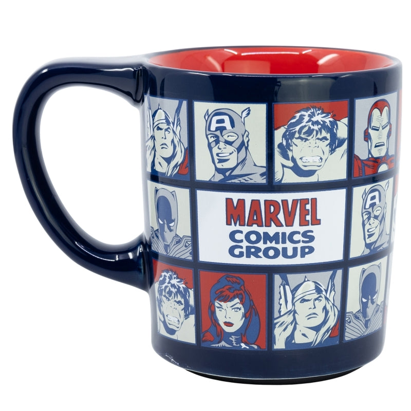 CERAMIC DROP SAFE MUG 10 OZ MARVEL AVENGERS COMIC ENERGY