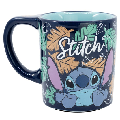 CERAMIC DROP SAFE MUG 10 OZ STITCH OHANA