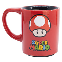 CERAMIC DROP SAFE MUG 10 OZ SUPER MARIO POWER