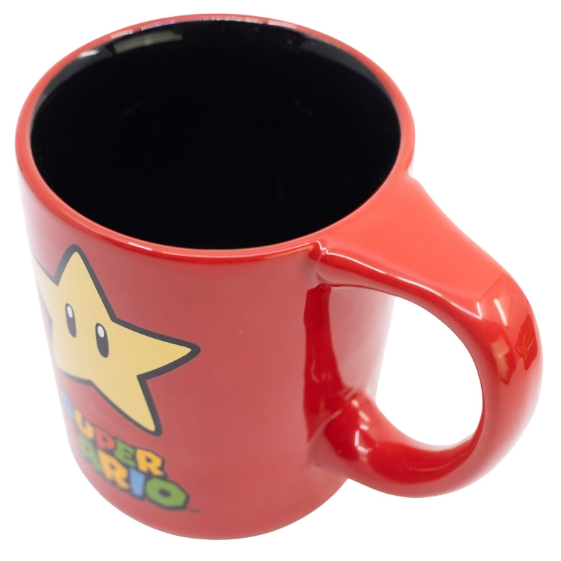 CERAMIC DROP SAFE MUG 10 OZ SUPER MARIO POWER