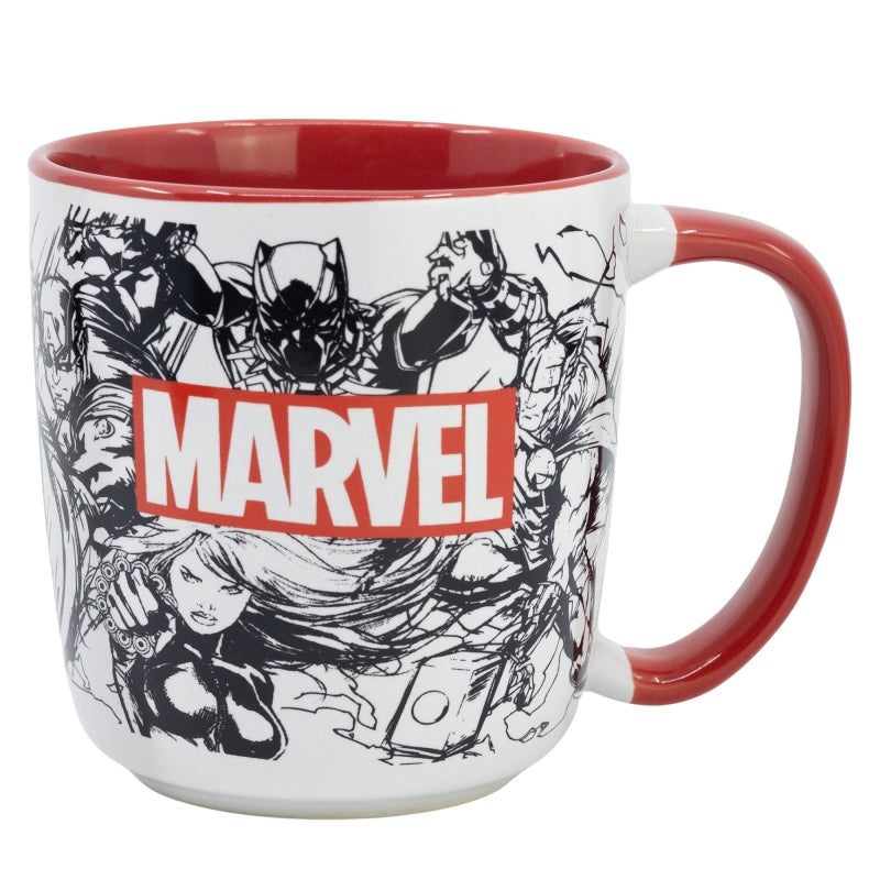 CERAMIC ELITE MUG 13 OZ IN GIFT BOX MARVEL PATTERN