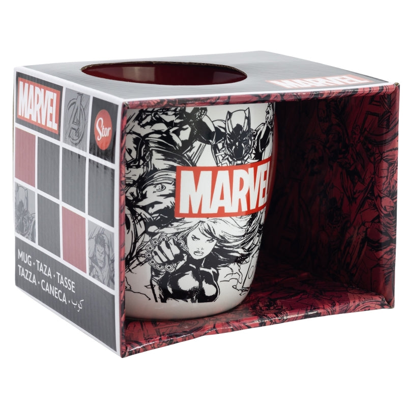CERAMIC ELITE MUG 13 OZ IN GIFT BOX MARVEL PATTERN
