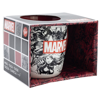 CERAMIC ELITE MUG 13 OZ IN GIFT BOX MARVEL PATTERN