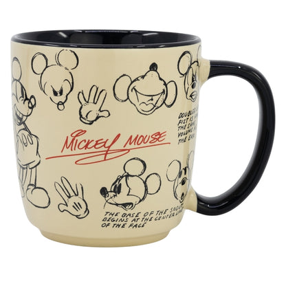 CERAMIC ELITE MUG 13 OZ IN GIFT BOX MICKEY MOUSE VINTAGE