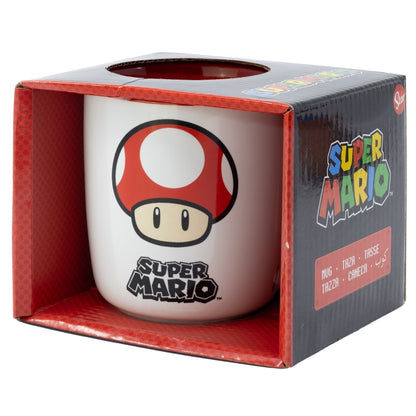 CERAMIC ELITE MUG 13 OZ IN GIFT BOX SUPER MARIO
