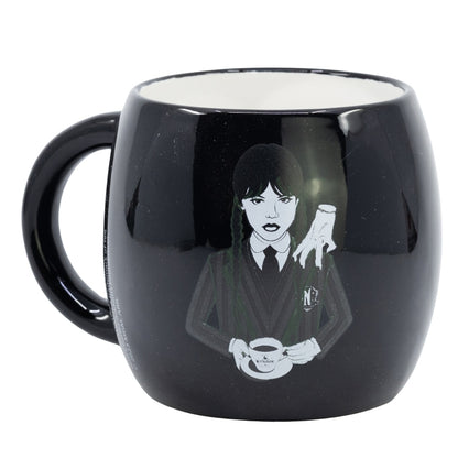 CERAMIC GLOBE MUG 13 OZ IN GIFT BOX WEDNESDAY