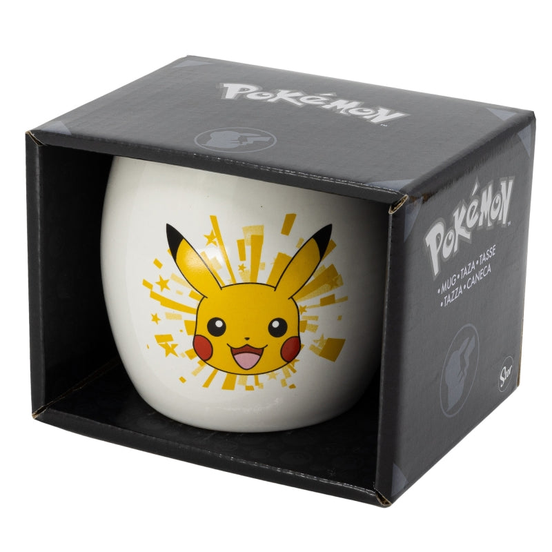 CERAMIC GLOBE MUG 13 OZ IN GIFT BOX POKEMON PIKACHU