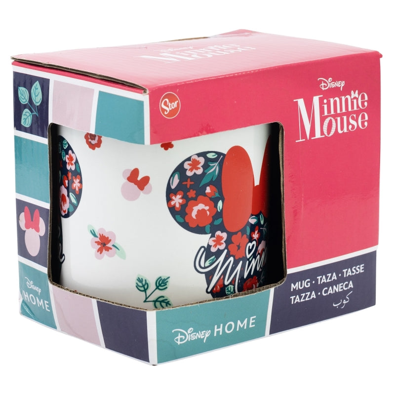 CERAMIC MUG 11 OZ IN GIFT BOX MINNIE MOUSE GARDENING