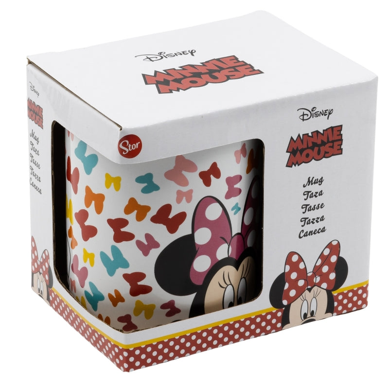 CERAMIC MUG 11 OZ IN GIFT BOX MINNIE SO EDGY BOWS