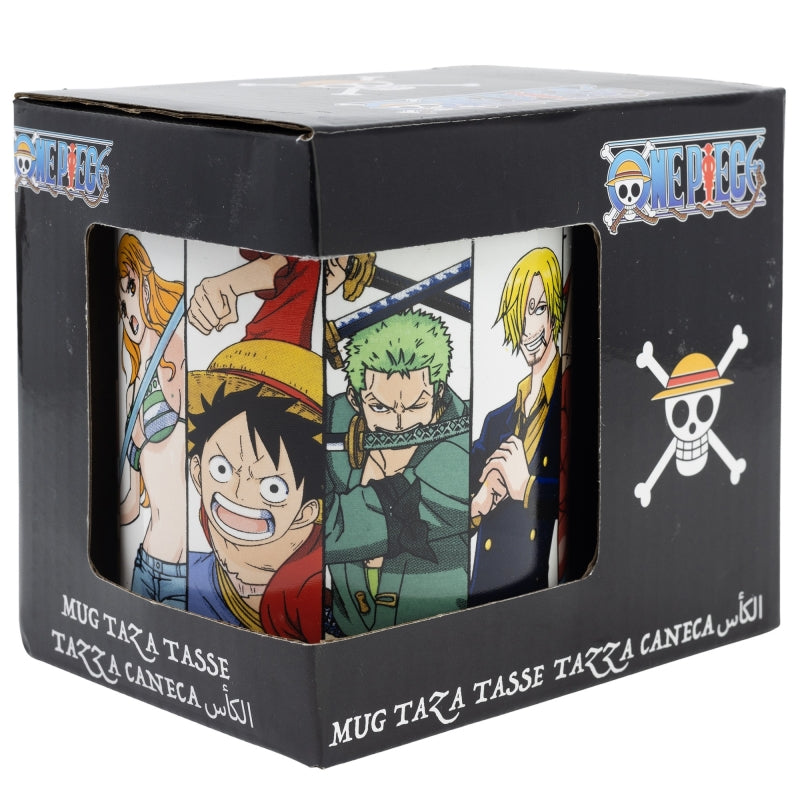 CERAMIC MUG 11 OZ IN GIFT BOX ONE PIECE CREW BATTLE