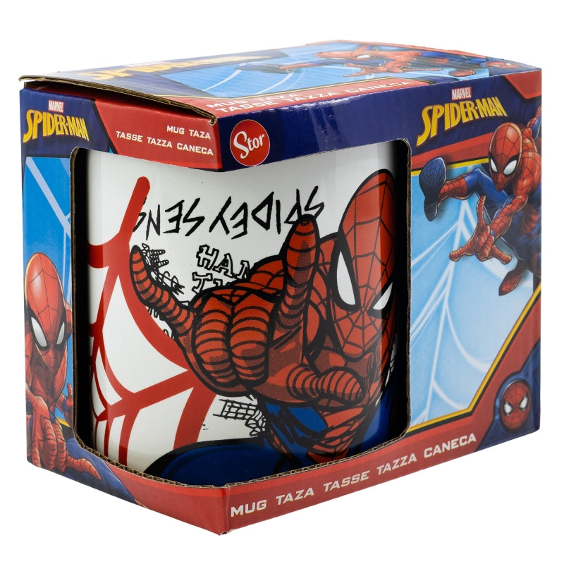 CERAMIC MUG 11 OZ IN GIFT BOX SPIDERMAN URBAN WEB