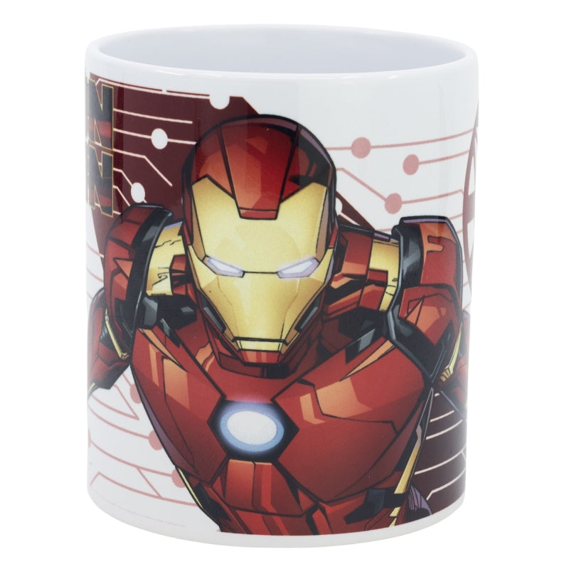 CERAMIC SB MUG 11 OZ IN BOX AVENGERS IRONMAN FLYING STAR