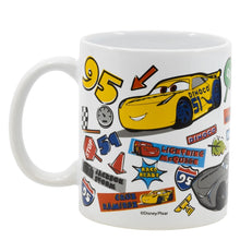 CERAMIC SB MUG 11 OZ IN BOX CARS STICKERS