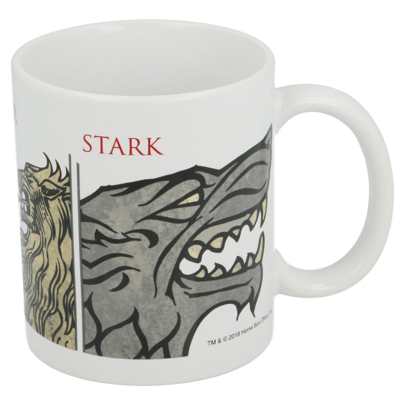 CERAMIC SB MUG 11 OZ IN BOX GAME OF THRONES SHIELDS