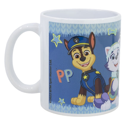 CERAMIC SB MUG 11 OZ IN BOX PAW PATROL BOY PATCHED TOGETHER
