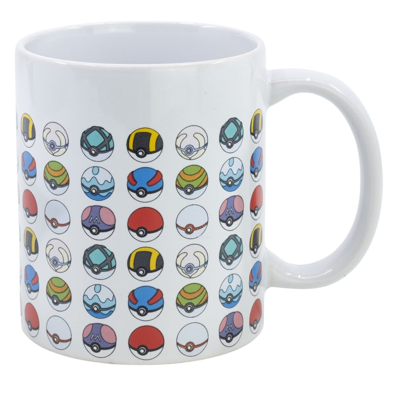 CERAMIC SB MUG 11 OZ IN BOX POKEMON ALL POKEBALLS EVER DNLS