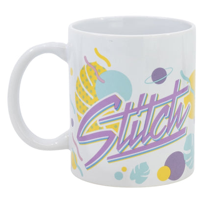 CERAMIC SB MUG 11 OZ IN BOX STITCH HAWAIAN FLOWER