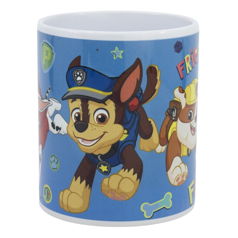 CERAMIC SB MUG 11 OZ IN BOXPAW PATROL BOY FRIENDSHIP BADGE