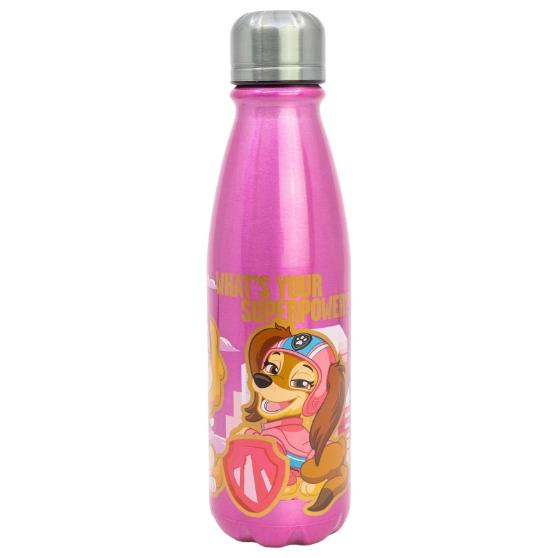 DAILY ALUMINIUM BOTTLE 600 ML PAW PATROL GIRL SUPERPOWERS