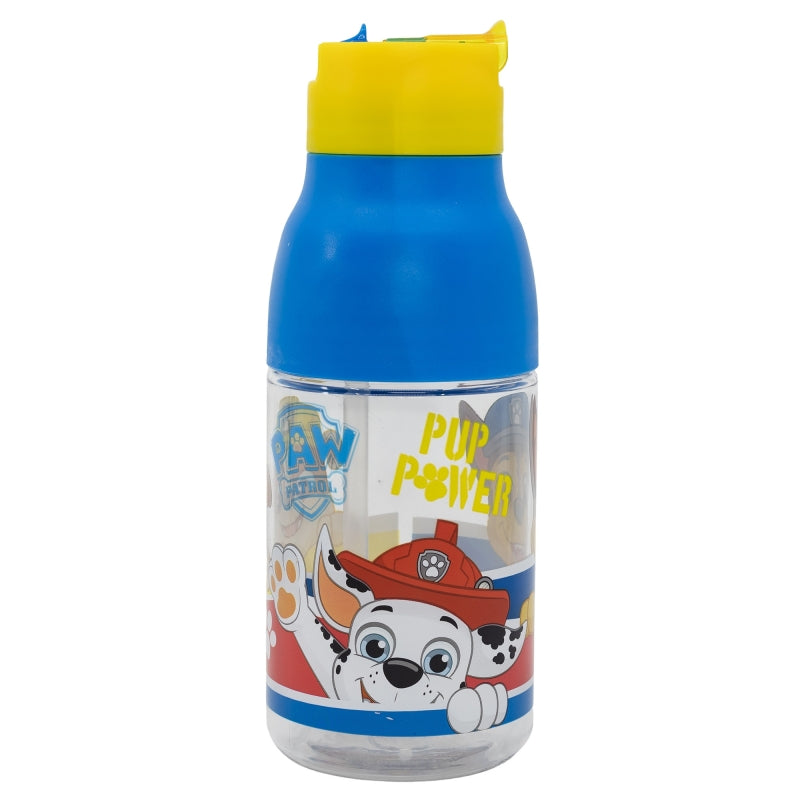 DOUBLE OPENING SIPPER ECOZEN BOTTLE 420 ML PAW PATROL BOYS PUP POWER