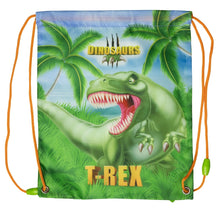 DRAWSTRING LUNCH BAG DINOSAUR