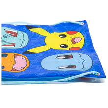 DRAWSTRING LUNCH BAG POKEMON FACES