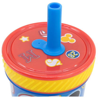 Mickey Mouse Smartgrip Tumbler met Rietje 370 ml – Cool en Stabiel!