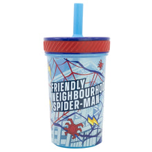 Spider-Man Smartgrip Tumbler met Rietje 370 ml – Webzwaaiende Stabiliteit!