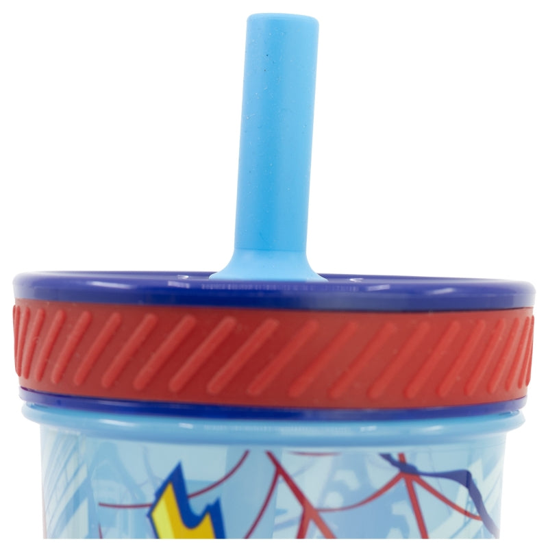 Spider-Man Smartgrip Tumbler met Rietje 370 ml – Webzwaaiende Stabiliteit!