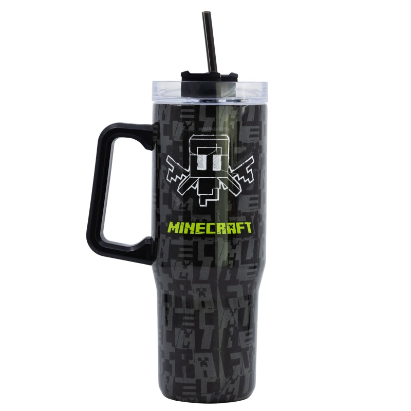 DW INSULATED STAINLESS STEEL XL RAMBLER MUG 940 ML MINECRAFT SQUARED PATTERN