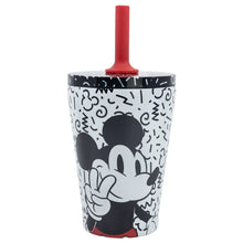 Mickey Mouse Thermos Tumbler met Rietje 360 ml – Stijlvol en Koel!