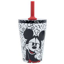 Mickey Mouse Thermos Tumbler met Rietje 360 ml – Stijlvol en Koel!