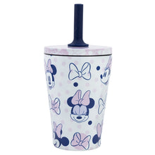 Minnie Mouse Thermos Tumbler met Rietje 360 ml – Schattige Gezichtjes!