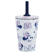 Minnie Mouse Thermos Tumbler met Rietje 360 ml – Schattige Gezichtjes!