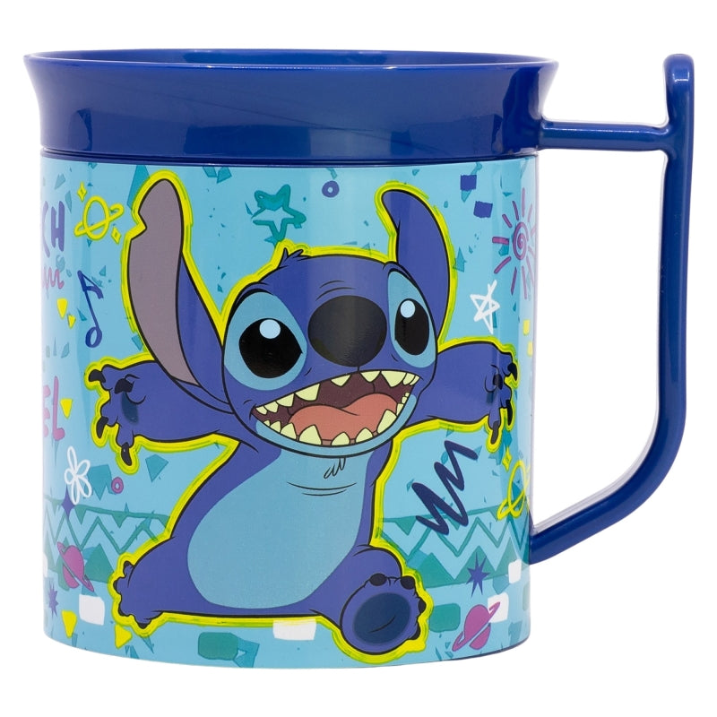 EASY HOLD MICRO MUG 400 ML STITCH DRAWING