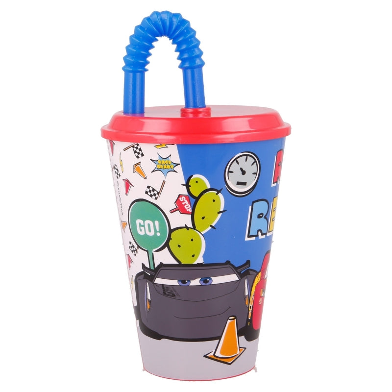 Cars Tumbler met Rietje 430 ml – Klaar voor de Race!