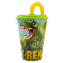 T-Rex Tumbler met Rietje 430 ml – Roar naar Avontuur!