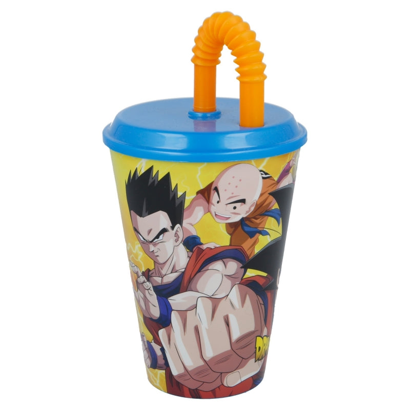 Dragon Ball Easy Sport Tumbler 430 ml – BPA-vrije Kinderbeker met Rietje