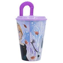 Frozen Autumn Leaves Tumbler met Rietje 430 ml – IJzige Herfstmagie!